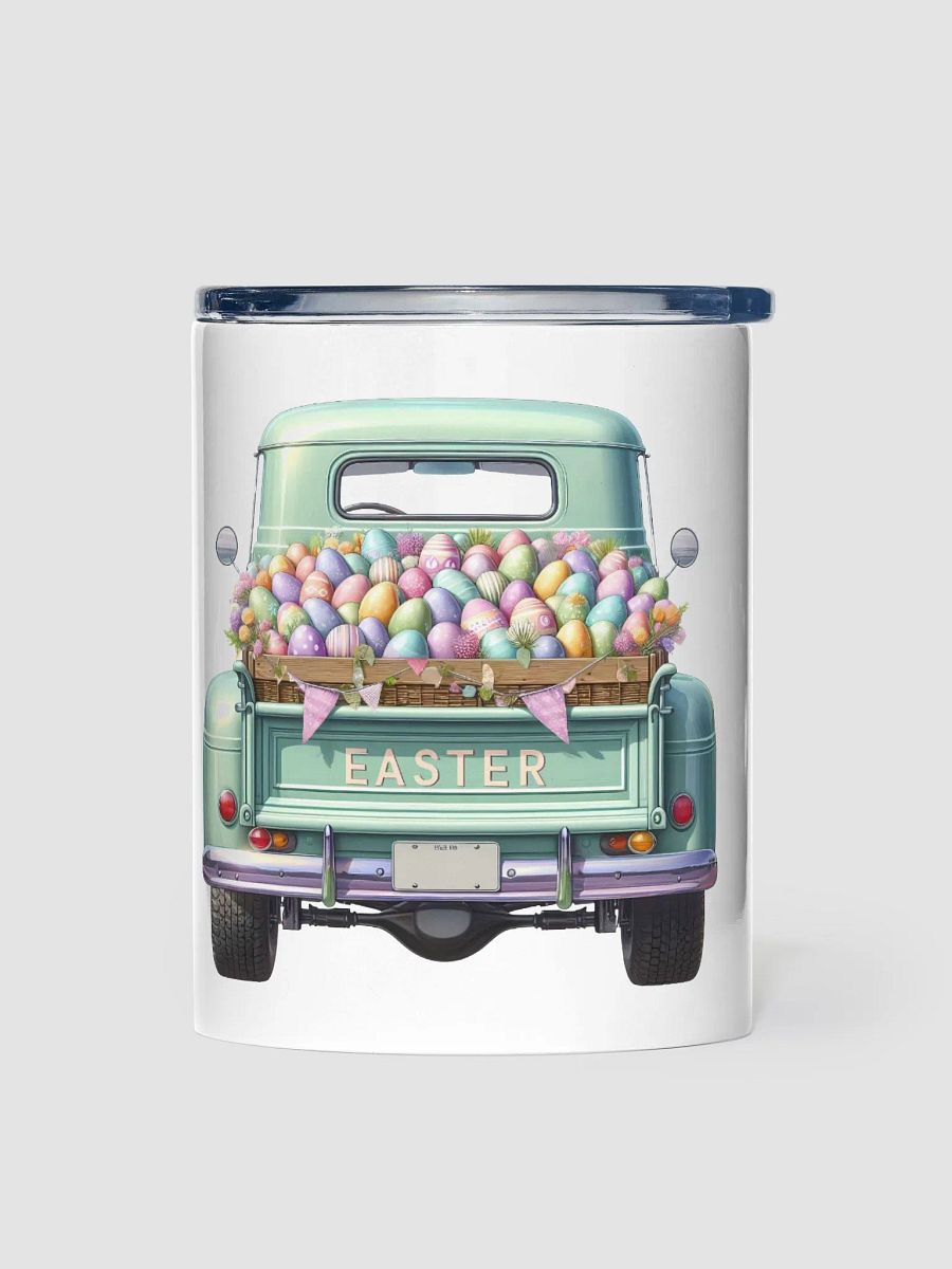 Mint Green Easter Truck - Kids Tumbler product image (1)