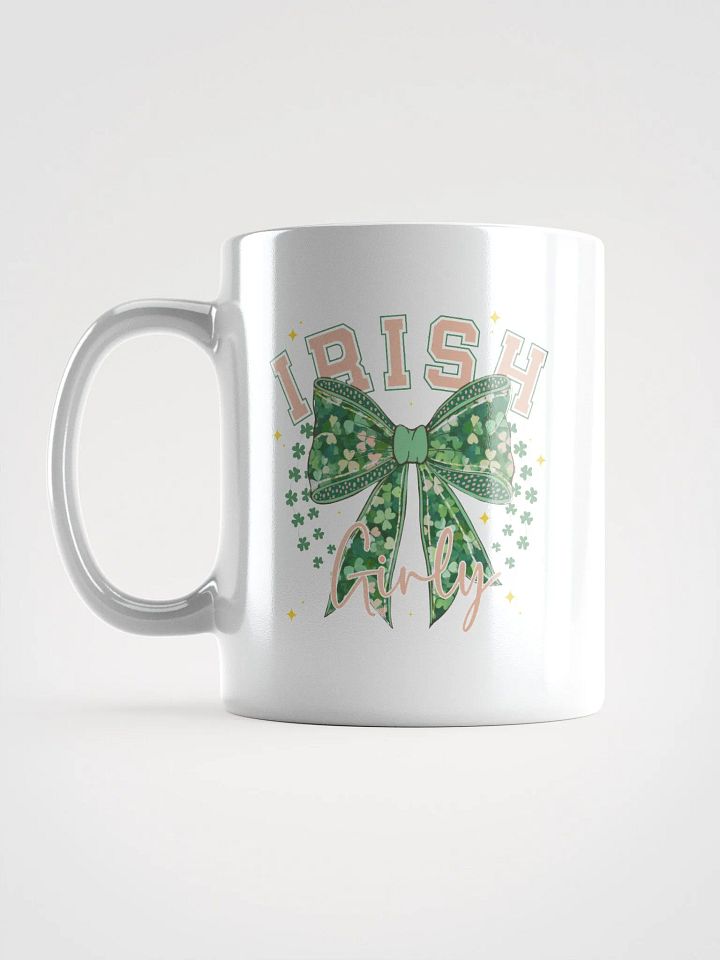 Irish Girly Green Bow Mug product image (5)