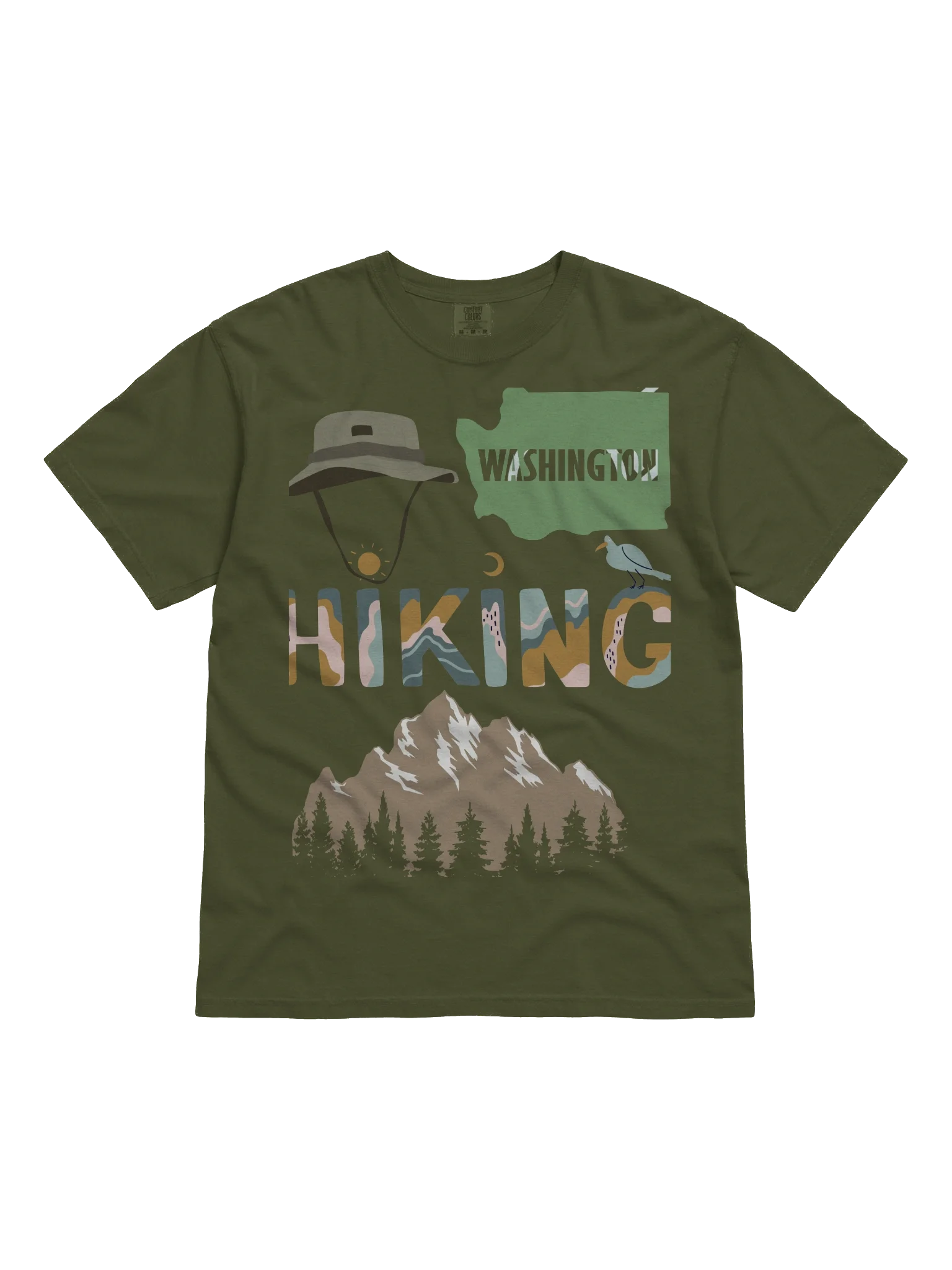 WASHINGTON Hiking Premium Comfort Tee product image (1)