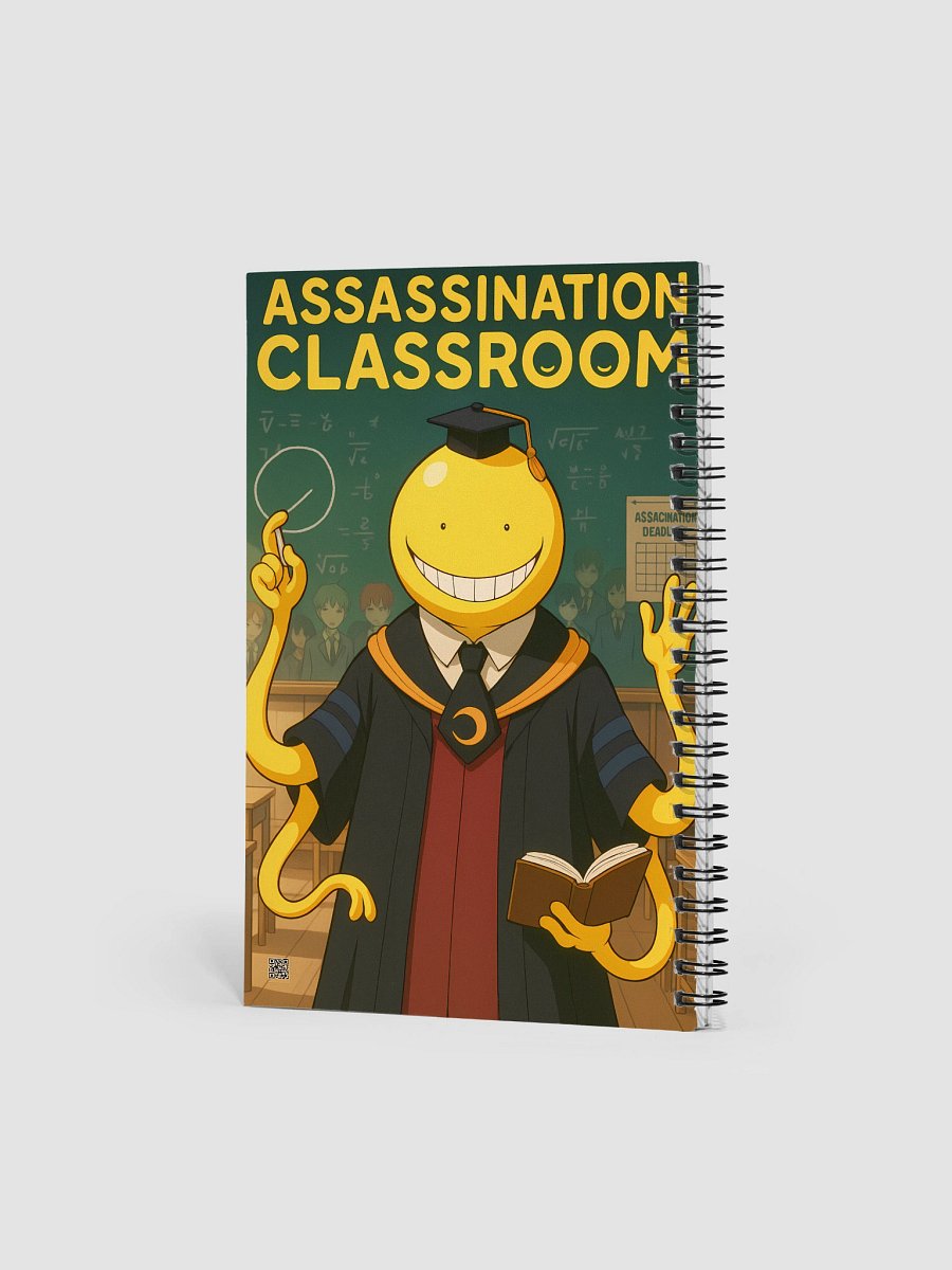Assassination Classroom – Koro-Sensei Mastermind Spiral Notebook product image (2)