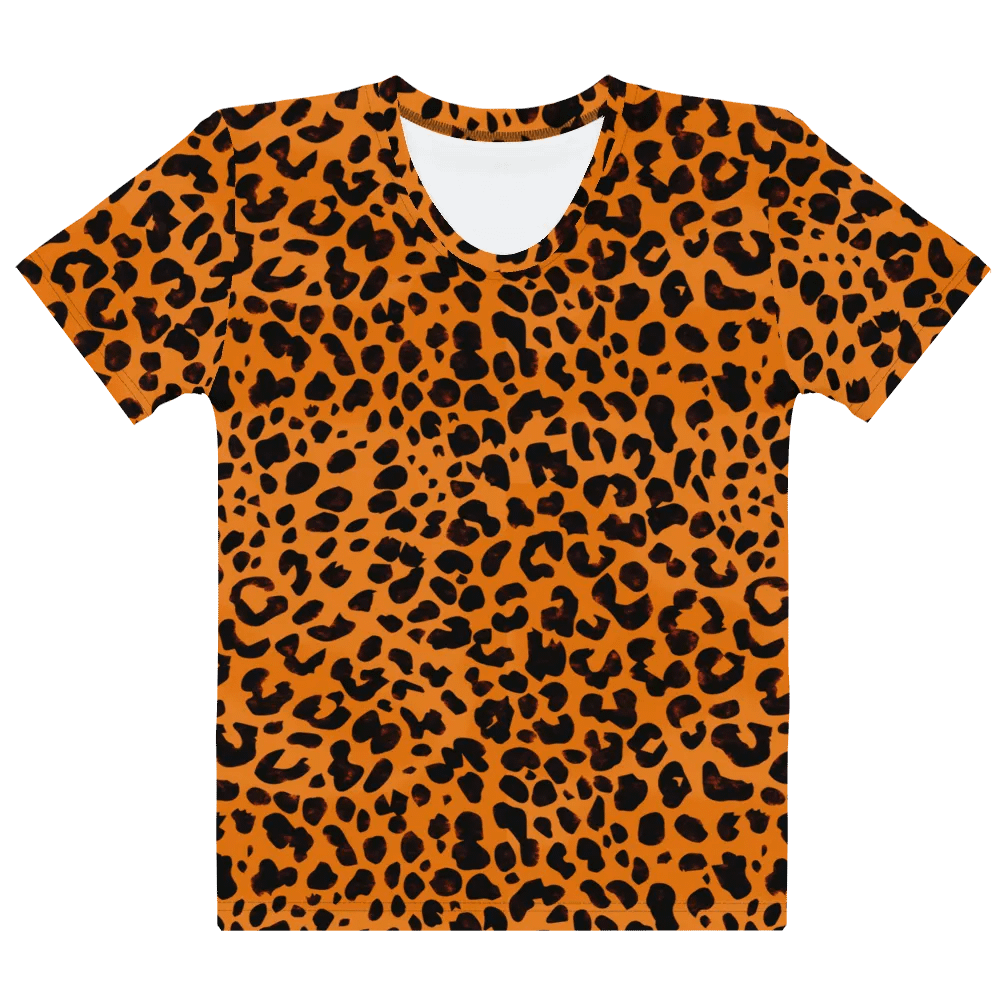 Leopard Dreams All-Over Women's T-Shirt product image (7)