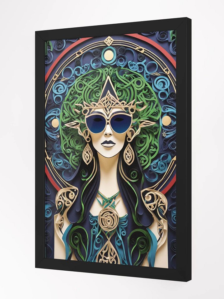 Winter Wiccan 14 - Framed Matte Poster product image (2)