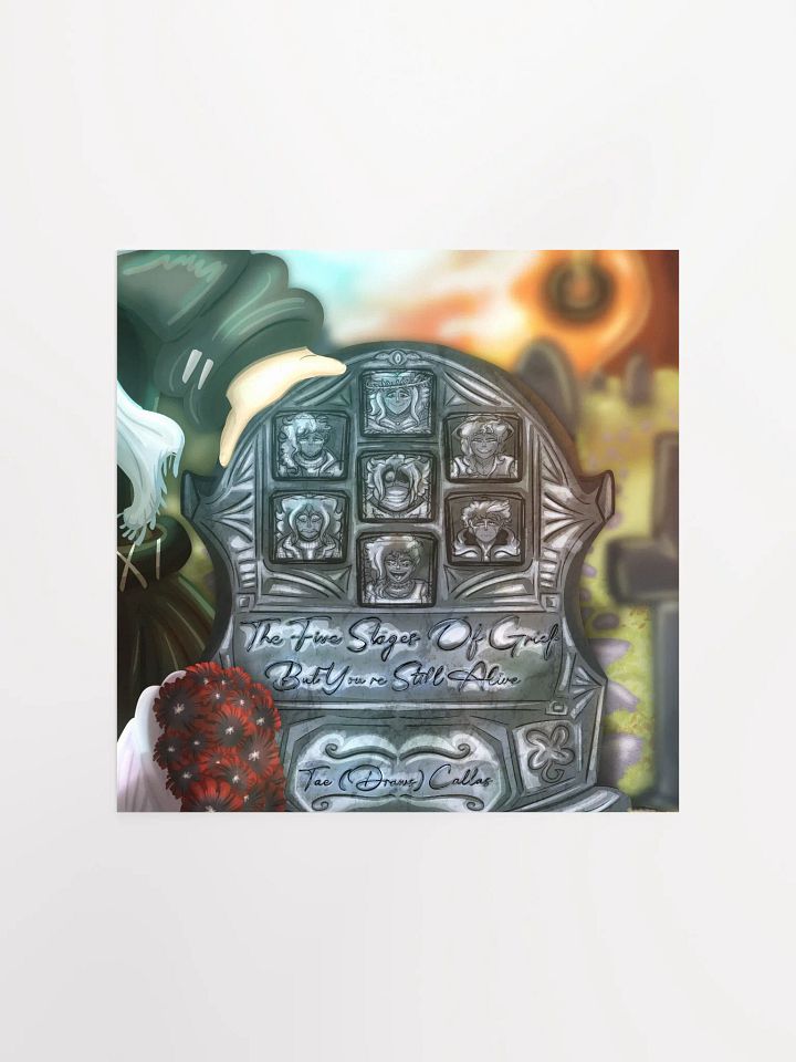 THE FIVE STAGES OF GRIEF BUT YOU'RE STILL ALIVE: The Album Cover product image (2)