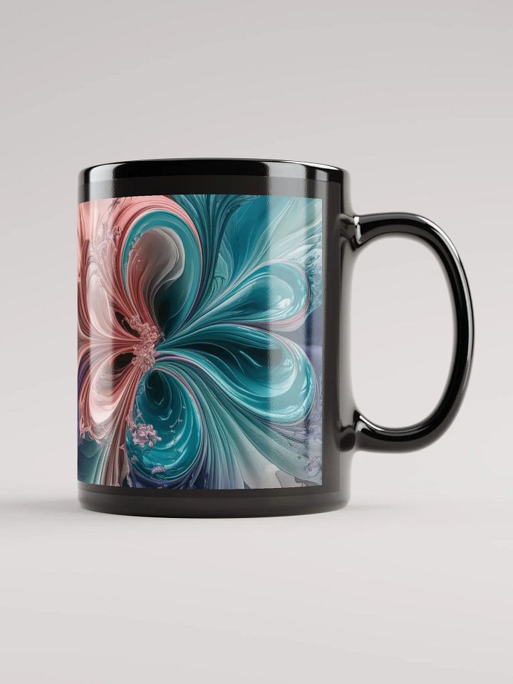 Liquid Color PT, Black Glossy Mug product image (2)