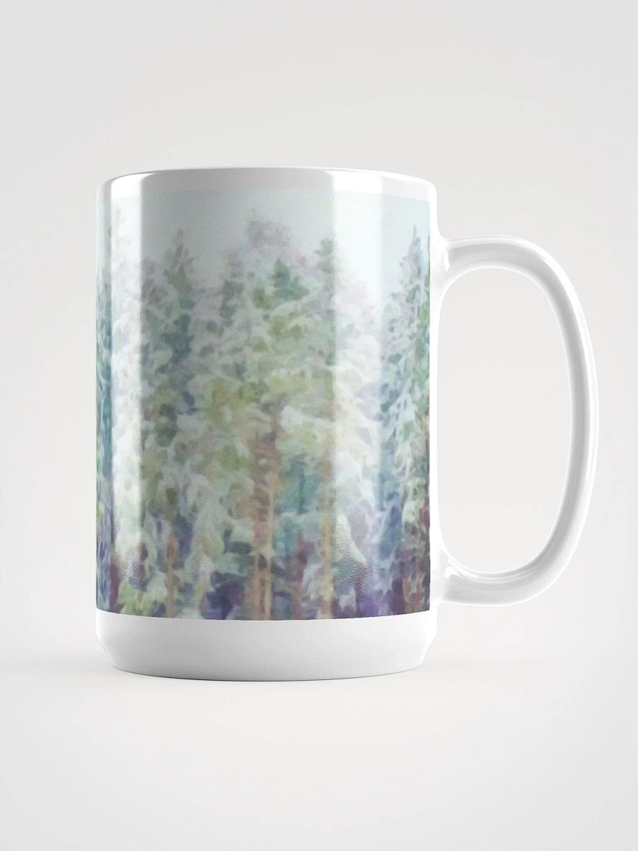 Abstract Graphic | White Coffee Mug | Illusion Treescape product image (3)
