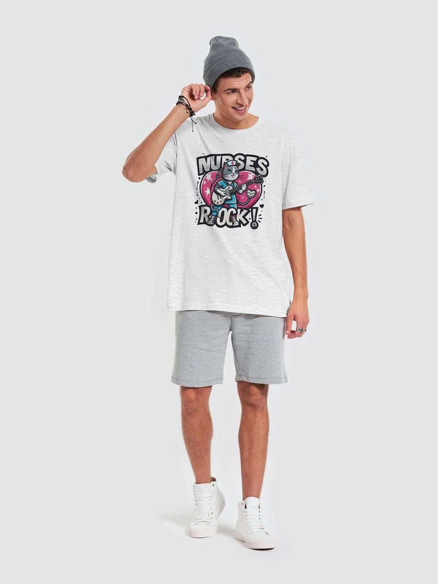 Nurse Cat Rockstar T-Shirt product image (60)
