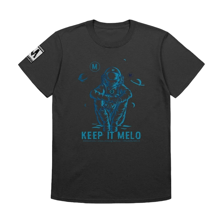 #MeloCrew Vibes: Blue - Basic T-Shirt | #MadeByMELO product image (4)