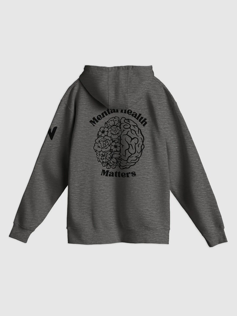 Mental Health Hoodie Black Lettering product image (2)