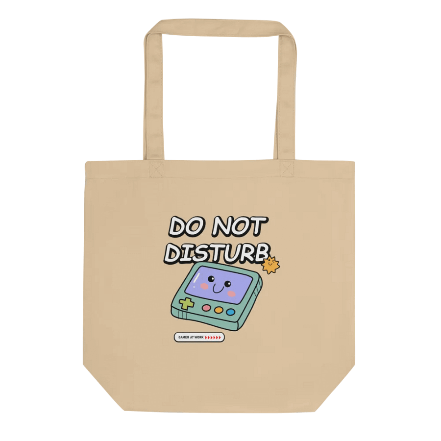 Gamer at Work Eco-Friendly Tote Bag product image (2)