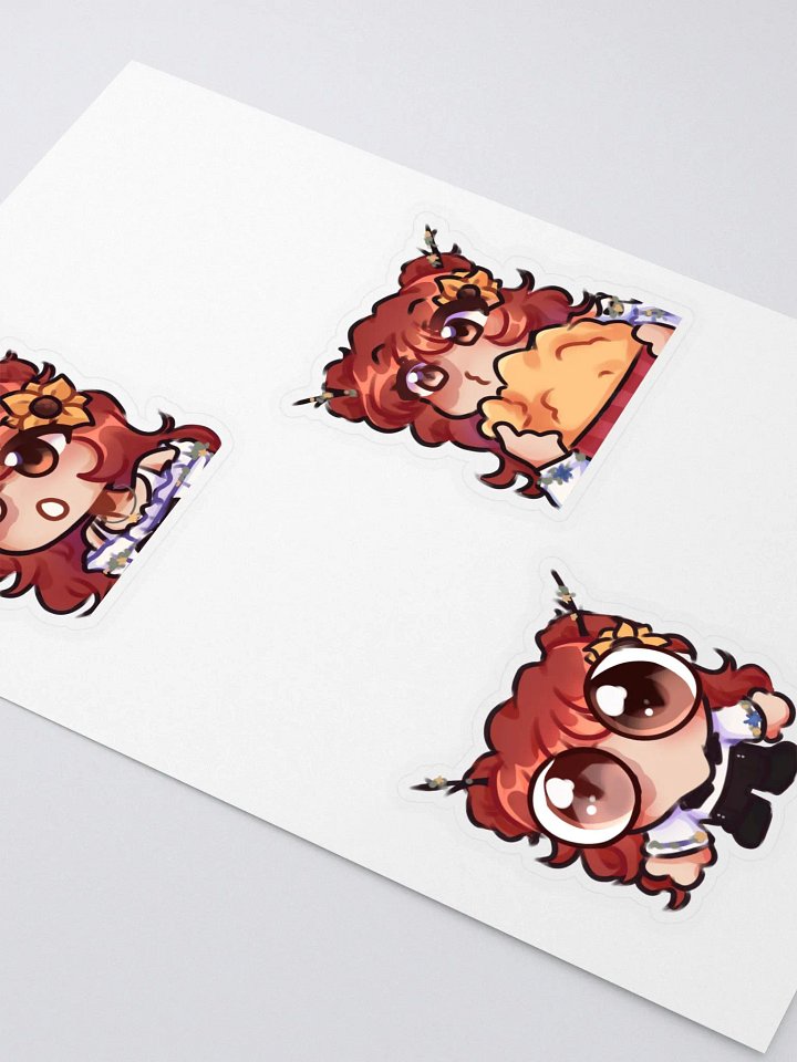 Crimrose Emote Sticker Bundle product image (2)