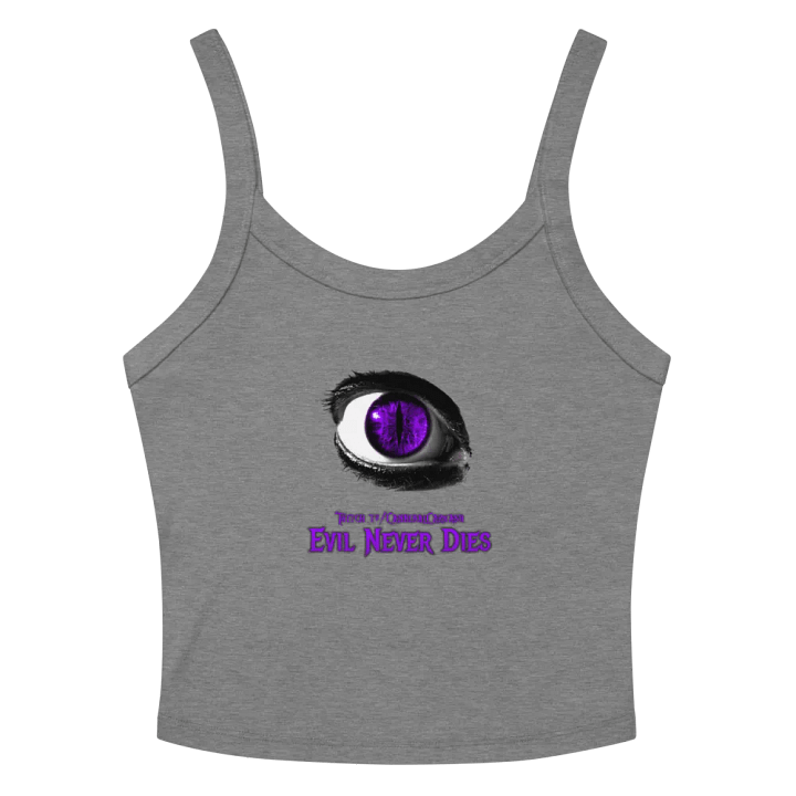 Purple Evil Never Dies - Micro-Rib Tank Top product image (13)