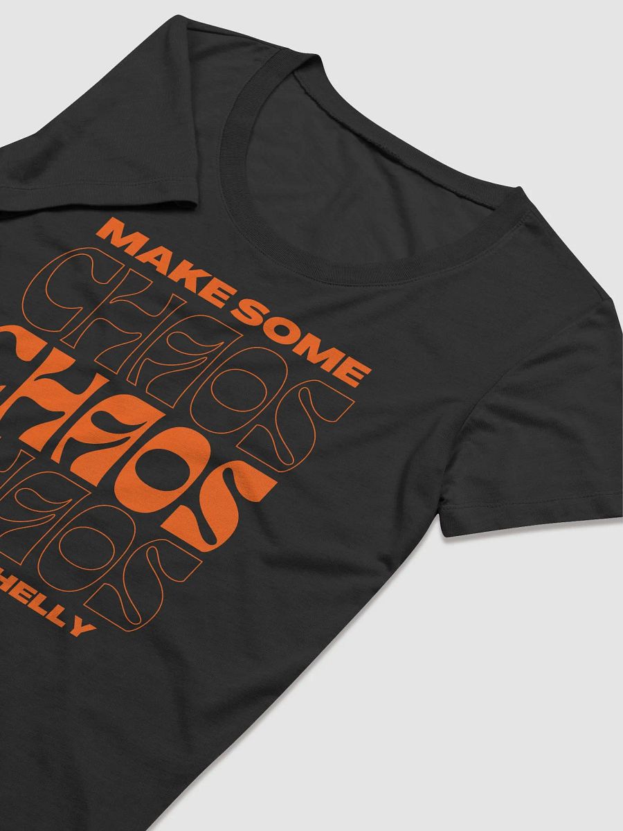 Make Some Chaos Women Triblend Printed Tee product image (3)