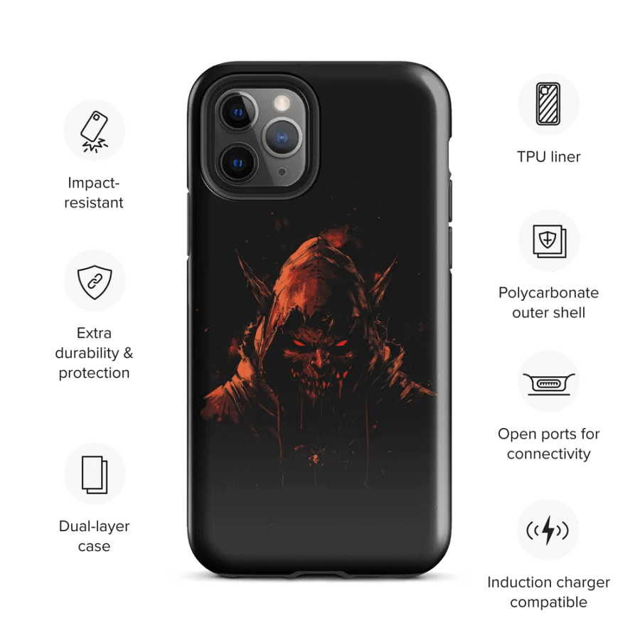 Red Inferno Iphone Tough Case product image (28)