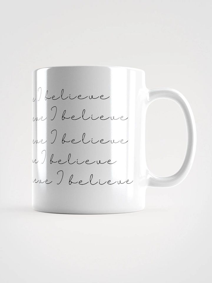 Believe Glossy Mug product image (1)