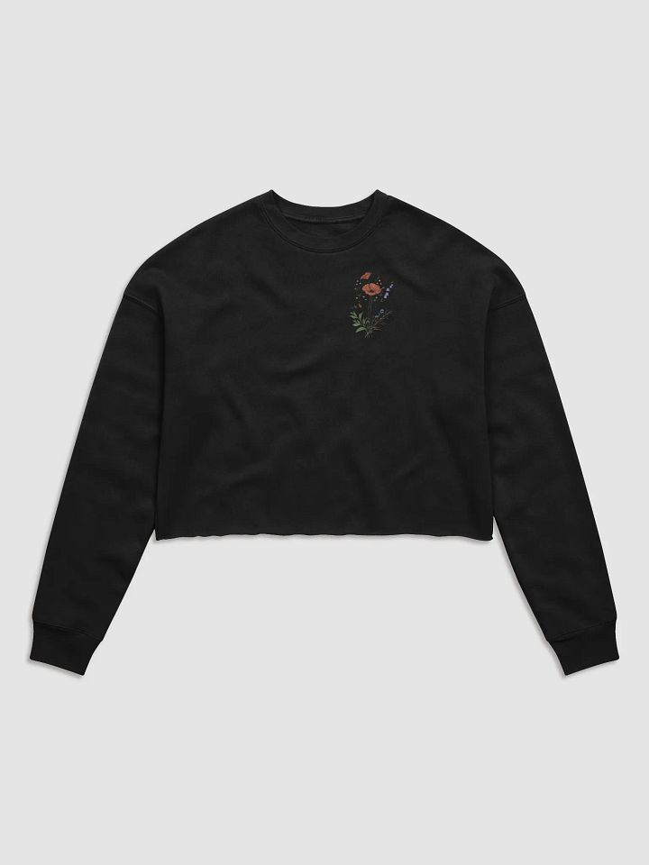 Fleece Crop Sweatshirt product image (1)