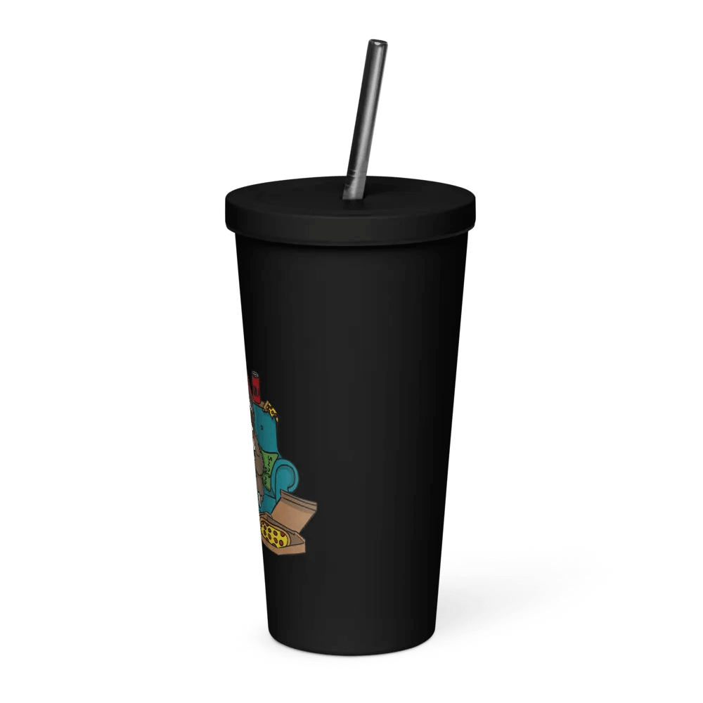 Insulated Tumbler with a Straw - Gamer product image (7)