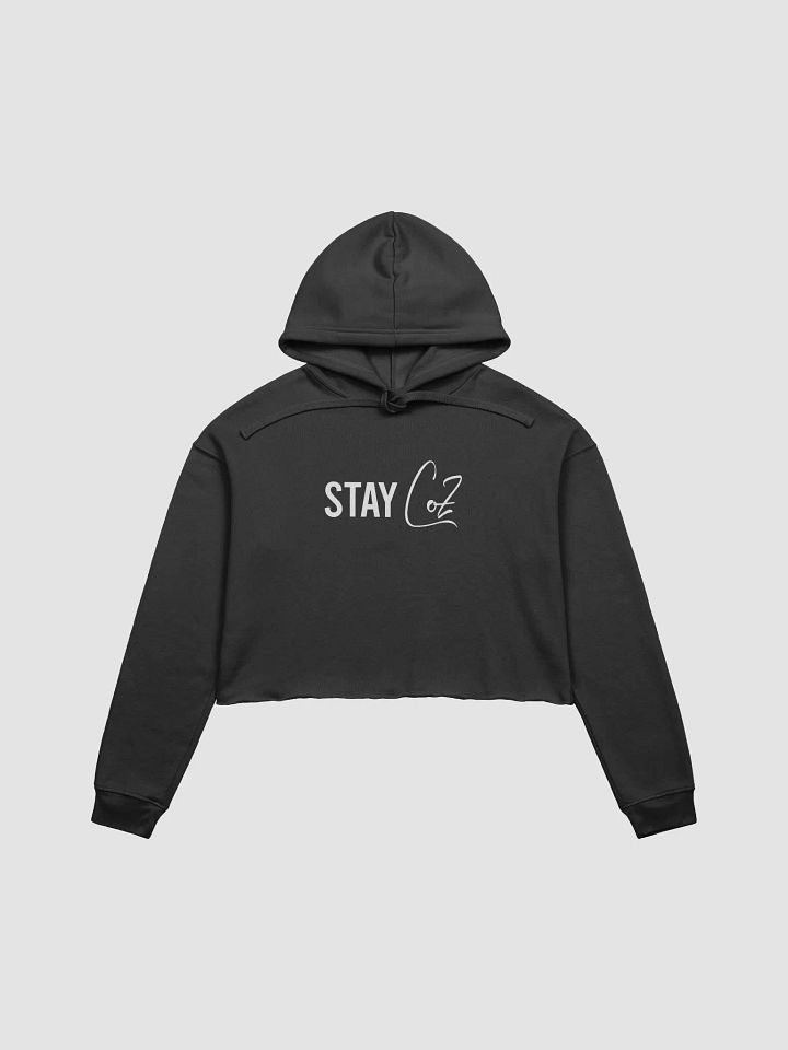 Stay CoZ Bella+Canvas Fleece Crop Hoodie product image (1)