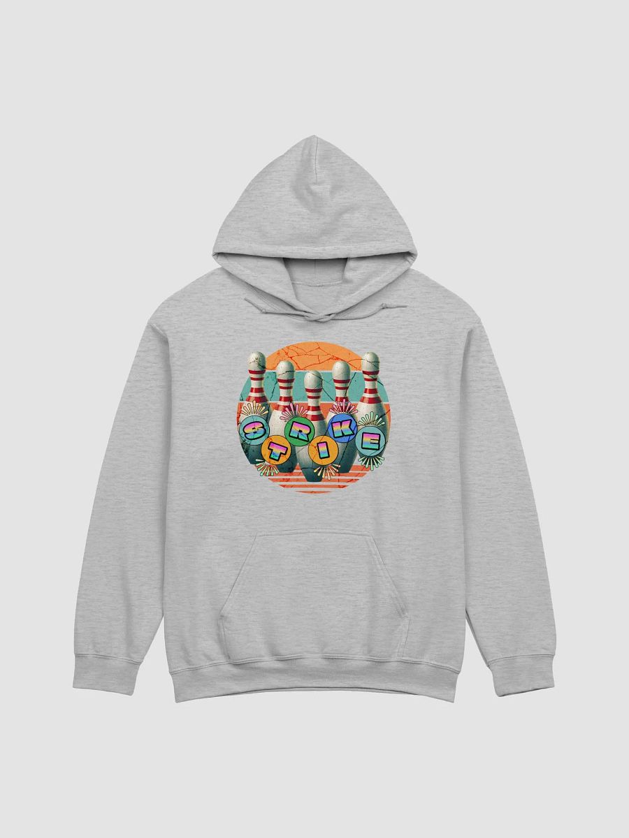 Bowling Pins Strike Retro Hoodie product image (21)