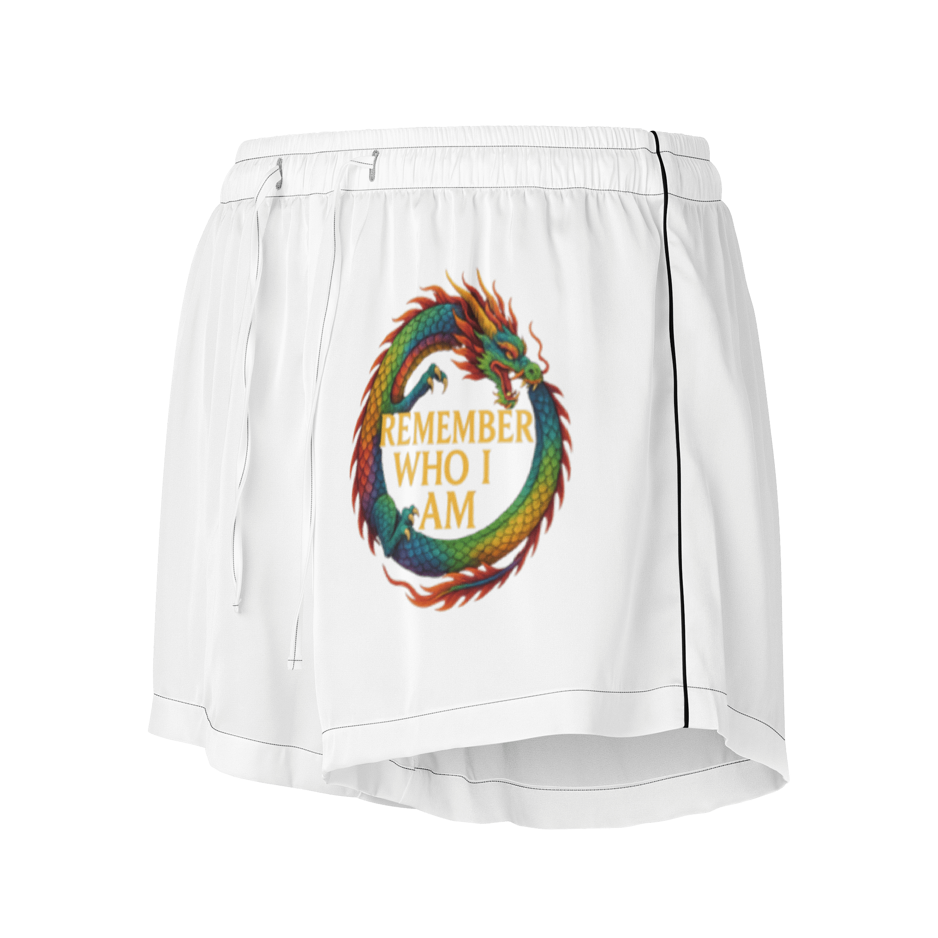 🕊️ Remember Who I Am – Silky Lounge Shorts Made for dream travel. Designed to remember. product image (1)