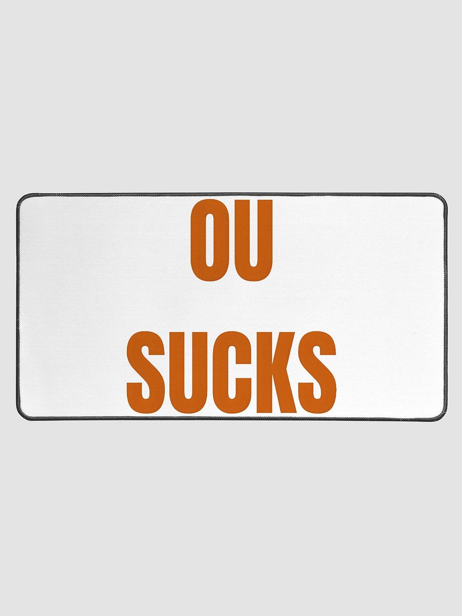 OU SUCKS Bold Statement Desk Mat product image (1)