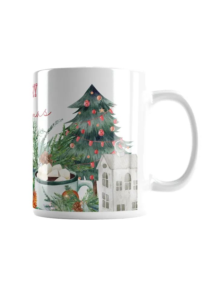 Festive Christmas White Glossy Mug product image (2)