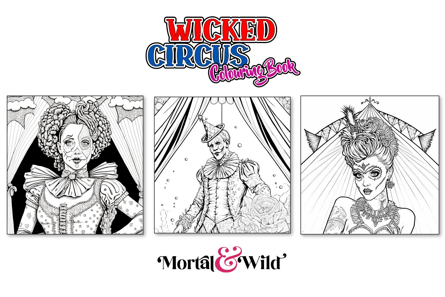Wicked Circus Colouring Book: For Adults product image (4)