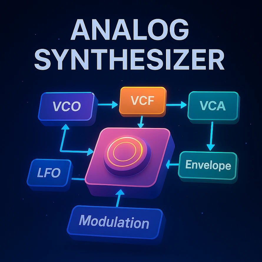 Analog Synths work flow. 