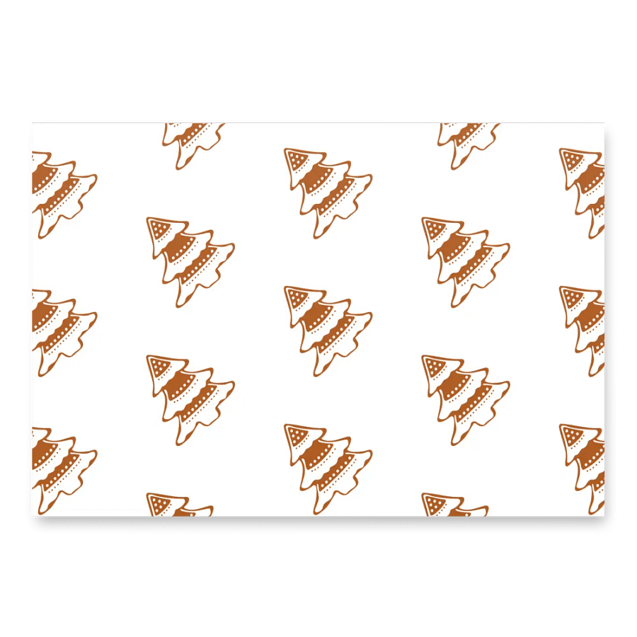 Gingerbread Tree Wrapping Paper product image (3)