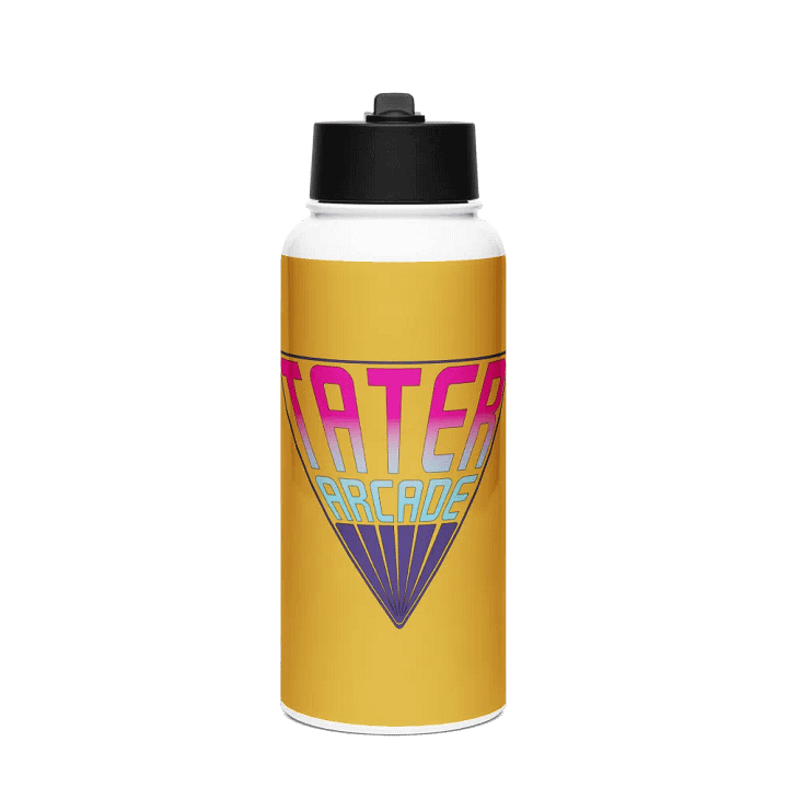 Tater Arcade Retro stainless water bottle product image (1)