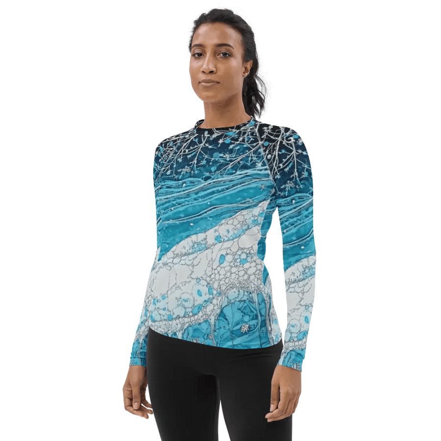 Winter Frost, Women's Rash Guard product image (3)