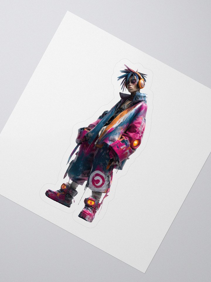 Futuristic Streetwear Vibes Stickers product image (2)