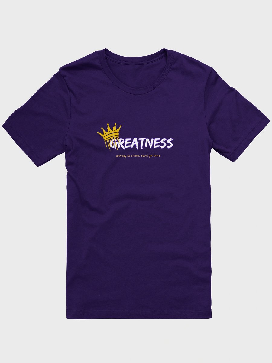 Greatness Unisex T-shirt product image (4)