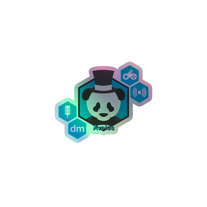 Avelos logo Holo sticker product image (1)