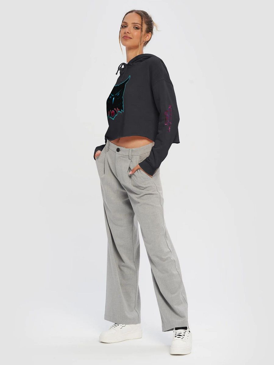 Night Owl Lightweight Crop Hoodie product image (5)