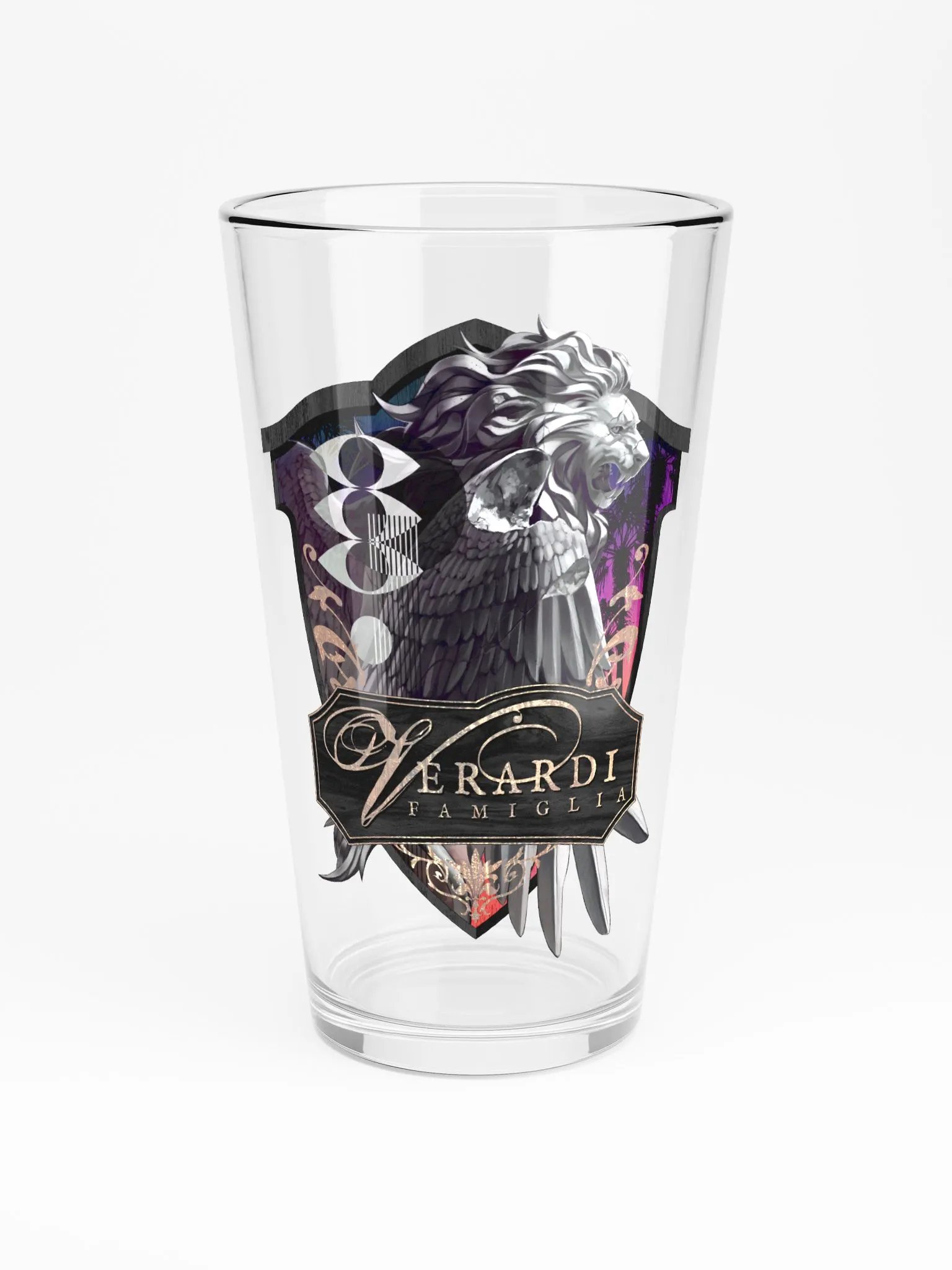 Verardi Famiglia Pub Sign ✦ Shaker Pint Glass product image (3)