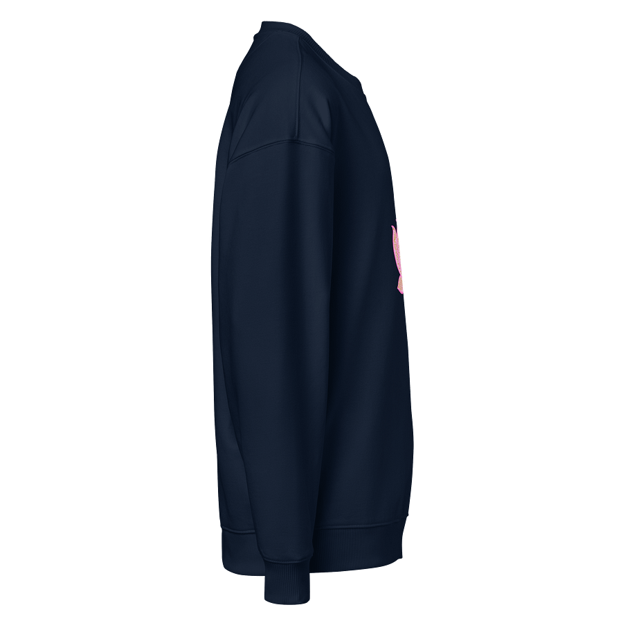 Golden Lotus Unisex Organic Sweatshirt product image (4)