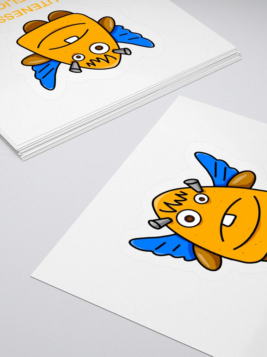 Cuteness takes flight Kiss Cut Stickers product image (11)