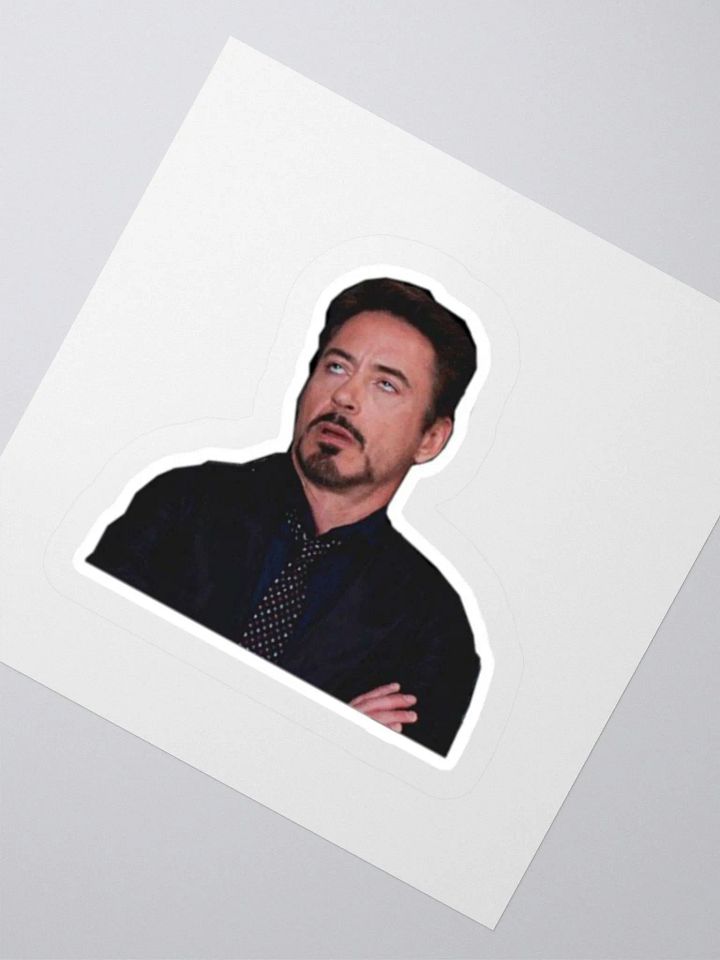 Tony Stark Kiss Cut Stickers product image (5)