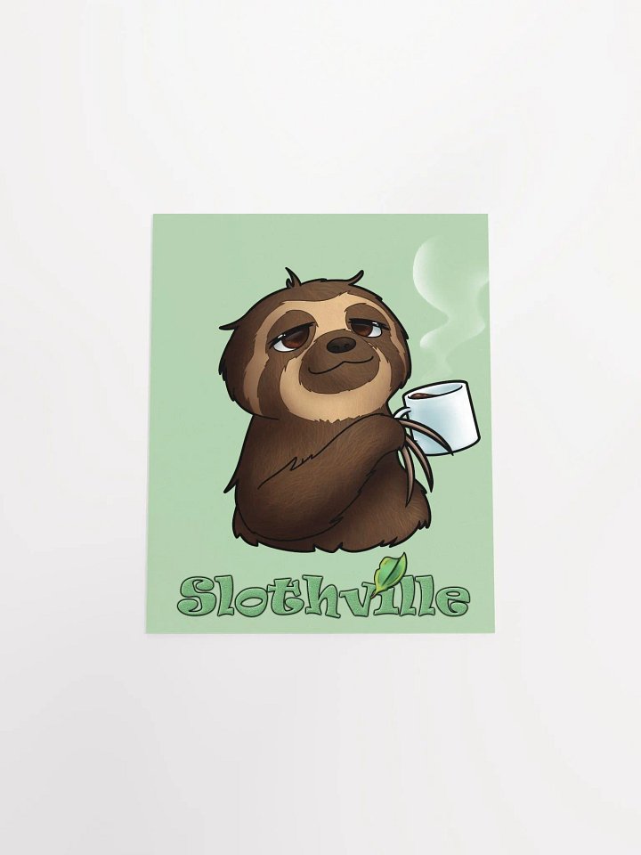 Slothville Steamer Matte Poster product image (2)