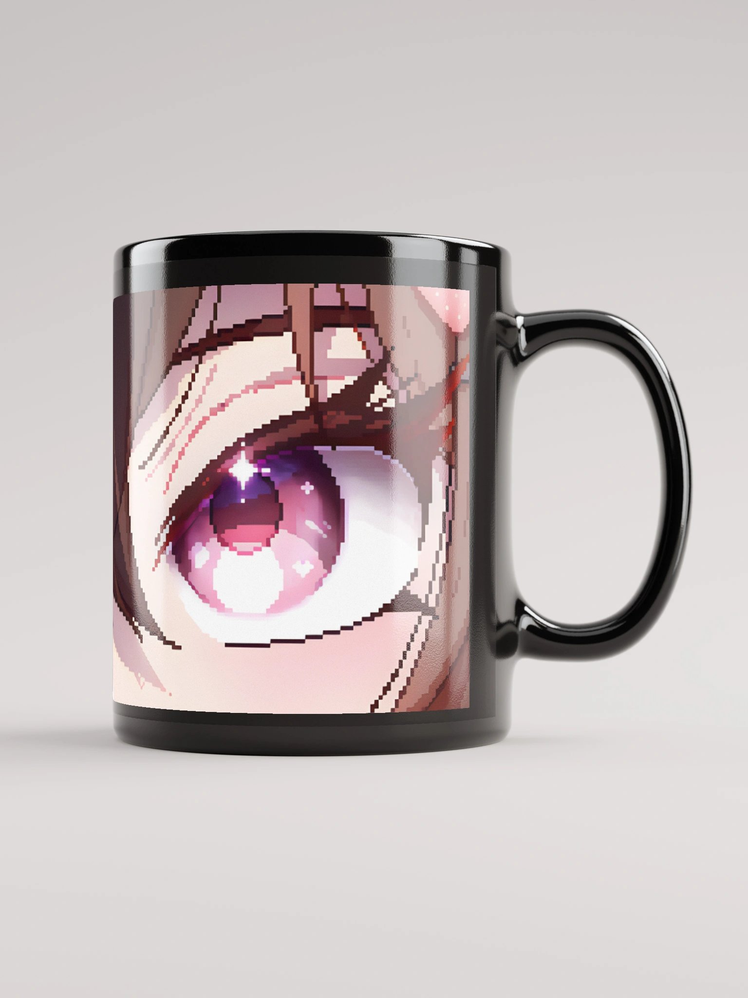 ONLY EYES | Black Glossy Mug product image (2)