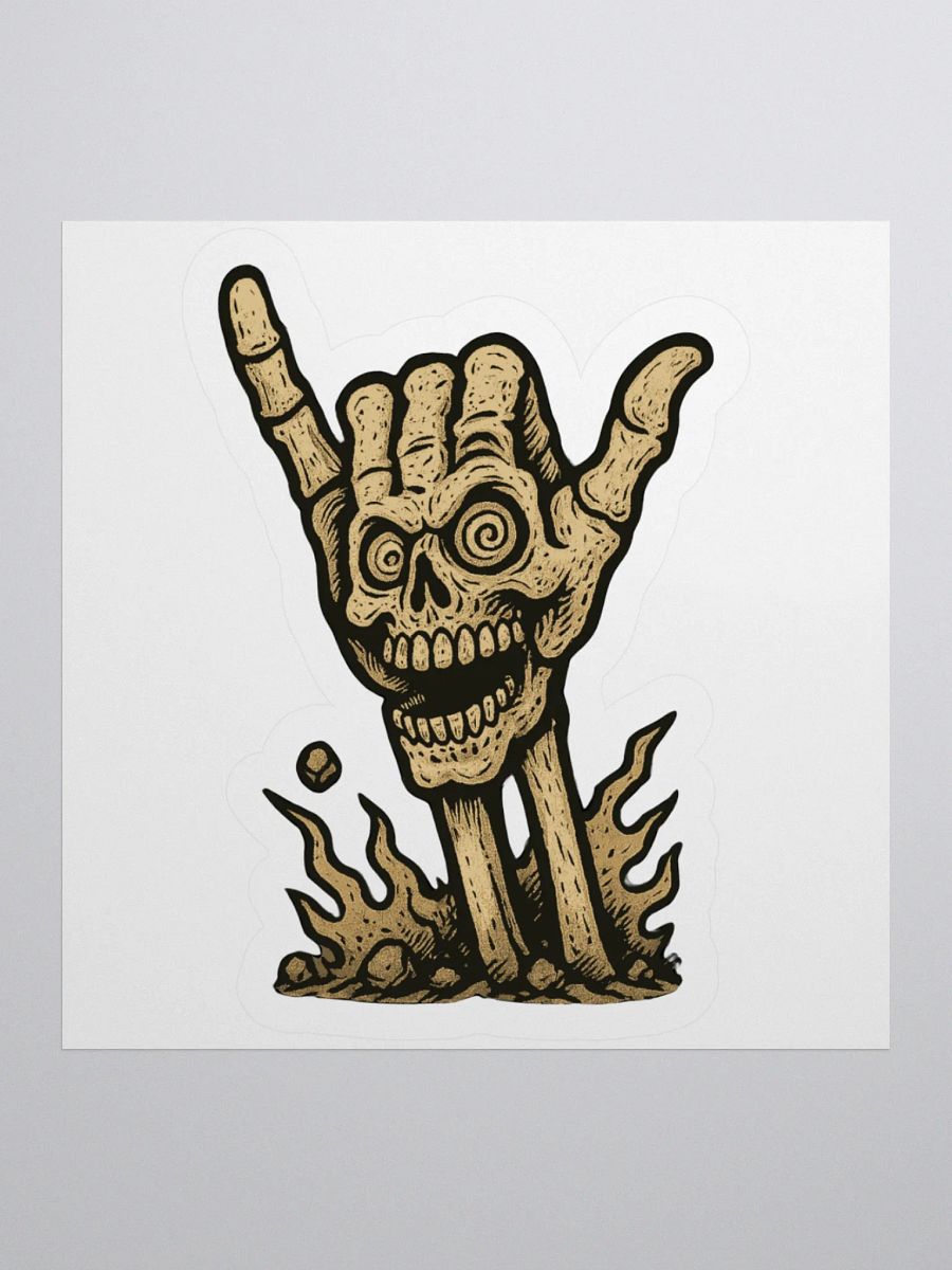 Unhinged Misfits Shaka Sticker product image (1)