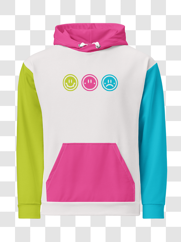 SMILE! Colour Block Hoodie product image (2)
