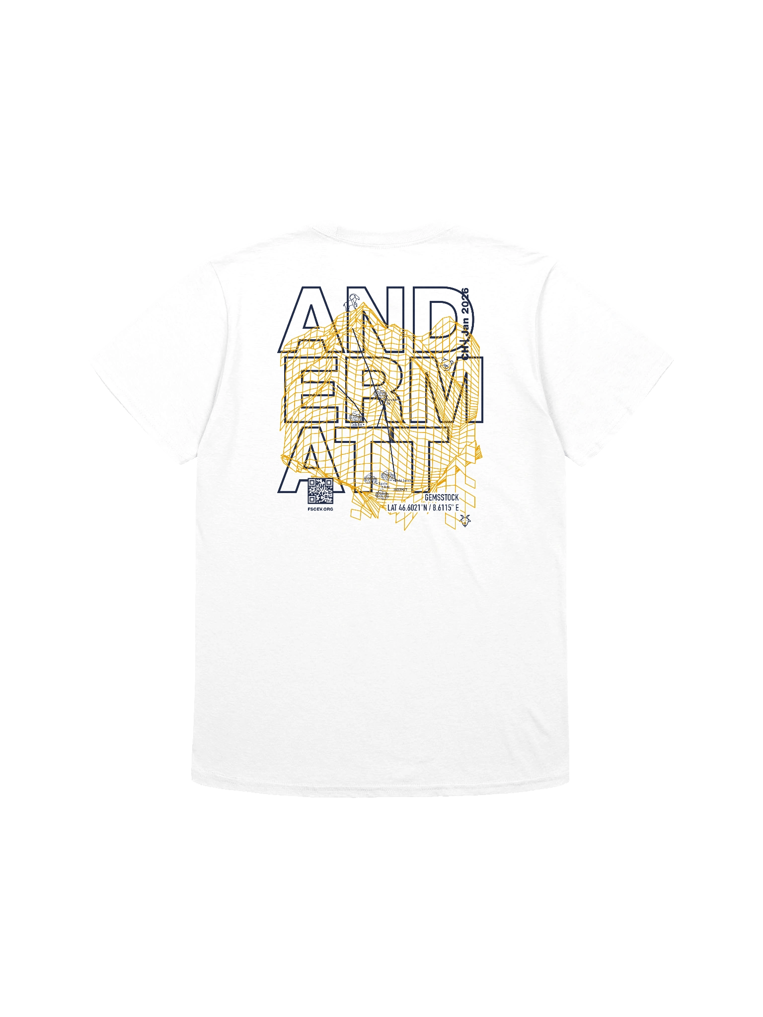 Andermatt Coordinates and Resort white (front and back print) product image (2)