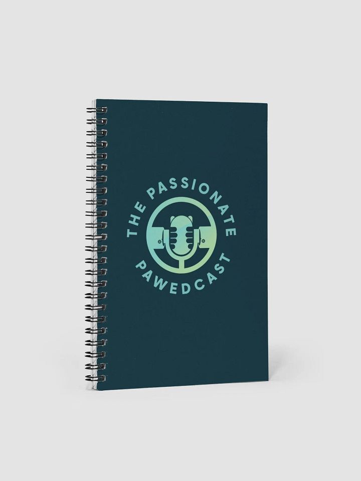 The Official Passionate Pawedcast Notebook product image (1)