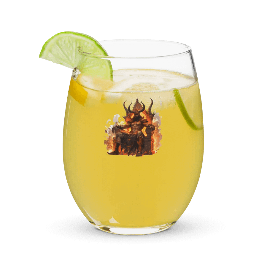 Hades - The God of the Underworld Stemless Water / Wine Glass product image (9)