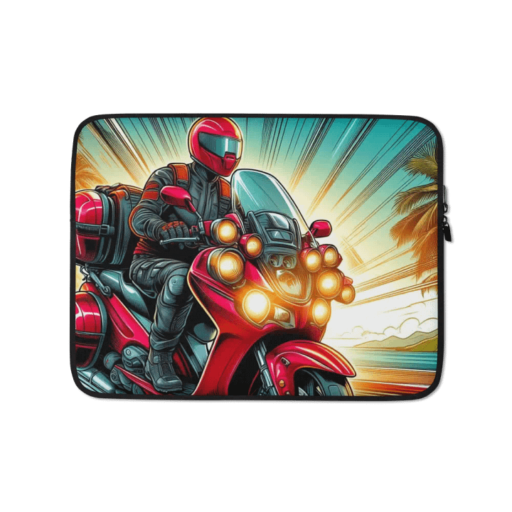 Sunset Rider Laptop Sleeve product image (1)