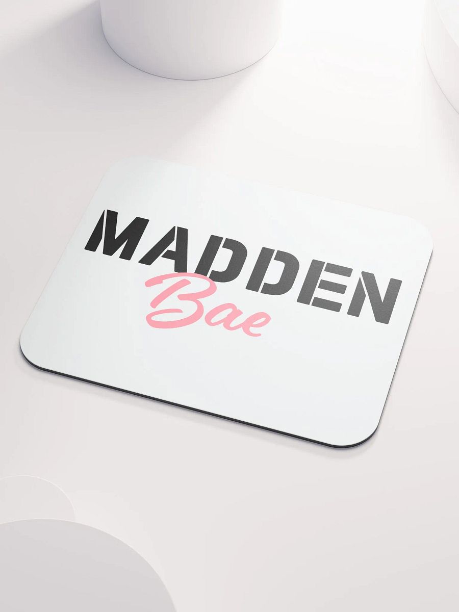 MaddenBae Mouse Pad Black and Pink product image (3)