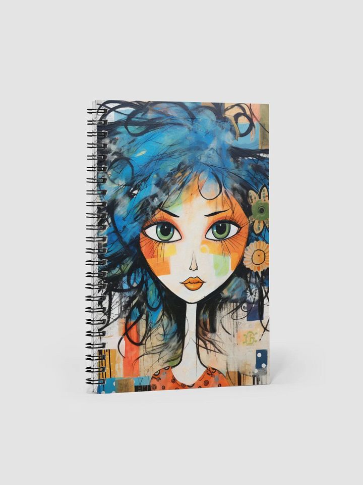 Pansy Paintwell Spiral Notebook product image (1)