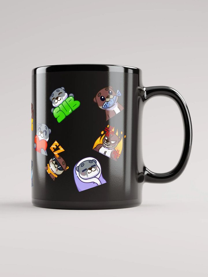 Mug noir émotes product image (1)