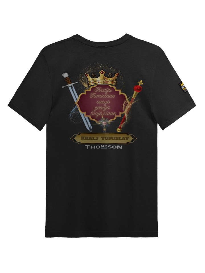 Crowned Patriot Streetwear Tee Dolazak Hrvata product image (2)